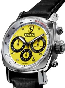 Yellow clearance ferrari watch